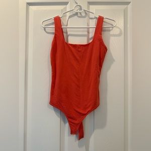 Abercrombie Cotton Seamless Bodysuit Size Small